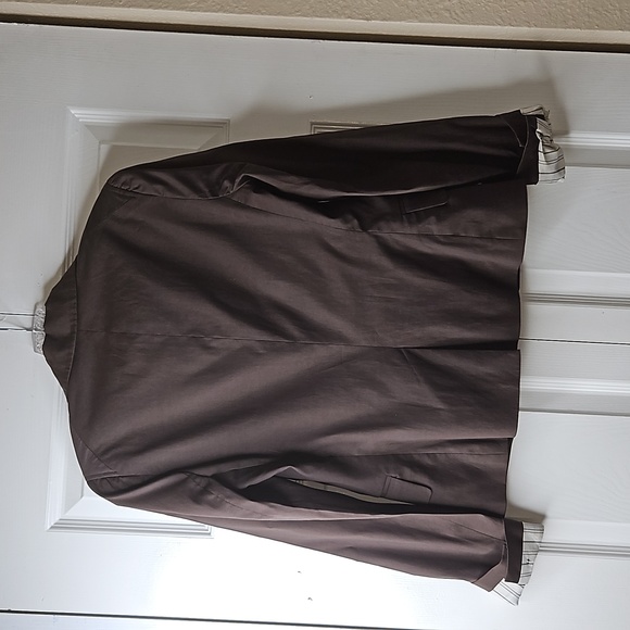 Theory Womens Brown Blazer Sz 2 - Picture 7 of 11